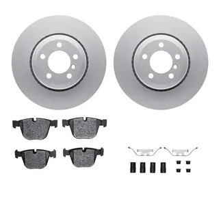 R1 Concepts WDWH1-31046 Brake Rotor- Carbon Coated W/ Ceramic Pads & Hdw